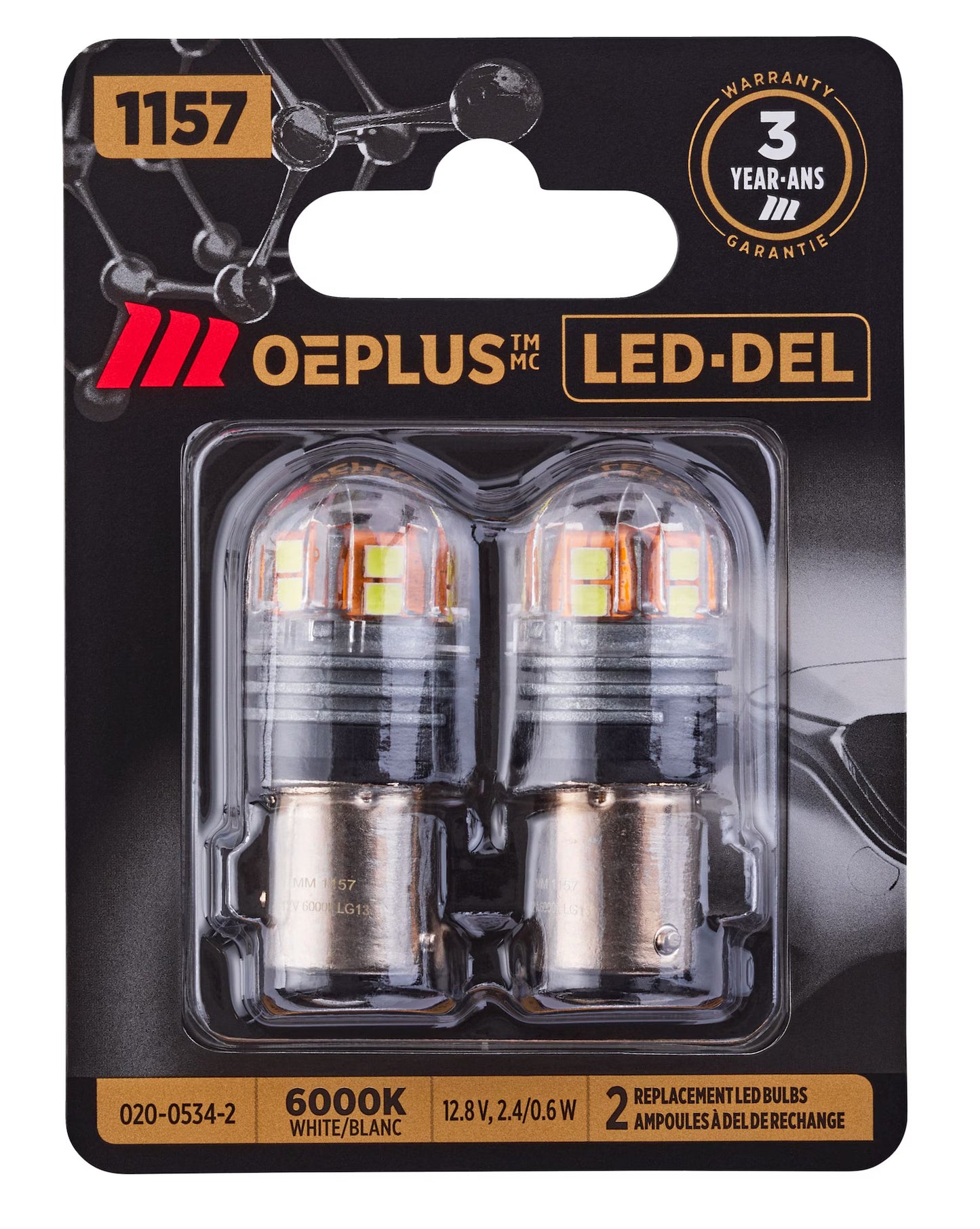 Ampoules LED Auto/Moto Haute Luminosité – Lot de 2, Installation Facile