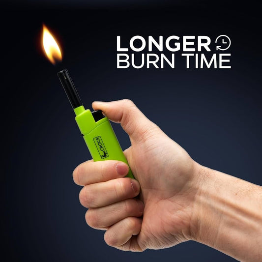 Briquet Allume-Gaz Longue Durée - Idéal Bougies & BBQ