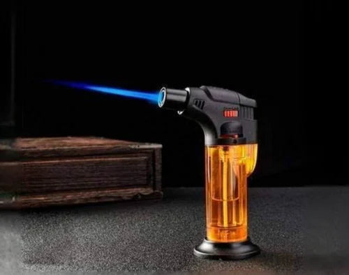 Chalumeau de Cuisine Rechargeable Hengchen | Flamme Réglable | Crème Brûlée, Soudure, Briquet
