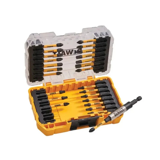 Coffret Embouts de Vissage DeWalt Impact Ready | Jeu de Forets Visseuse Impact | Porte-Embout Magnétique