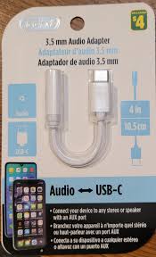 Adaptateur Audio USB-C vers Jack 3.5mm (AUX) Tech 1 | Convertisseur Casque USB-C